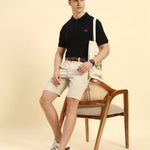 Premium Classic Fit Cotton Polo | Black