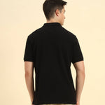 Premium Classic Fit Cotton Polo | Black