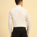 Classic Fit Oxford Cotton Shirt | White