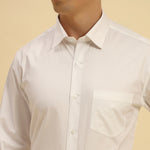 Classic Fit Oxford Cotton Shirt | White
