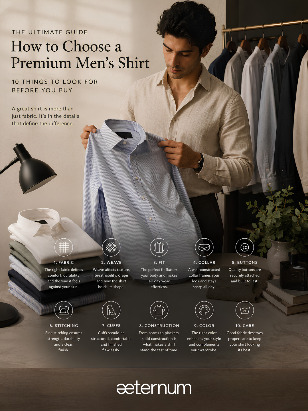 How to Choose a Premium Men's Shirt: 10 Things to Look For Before You Buy