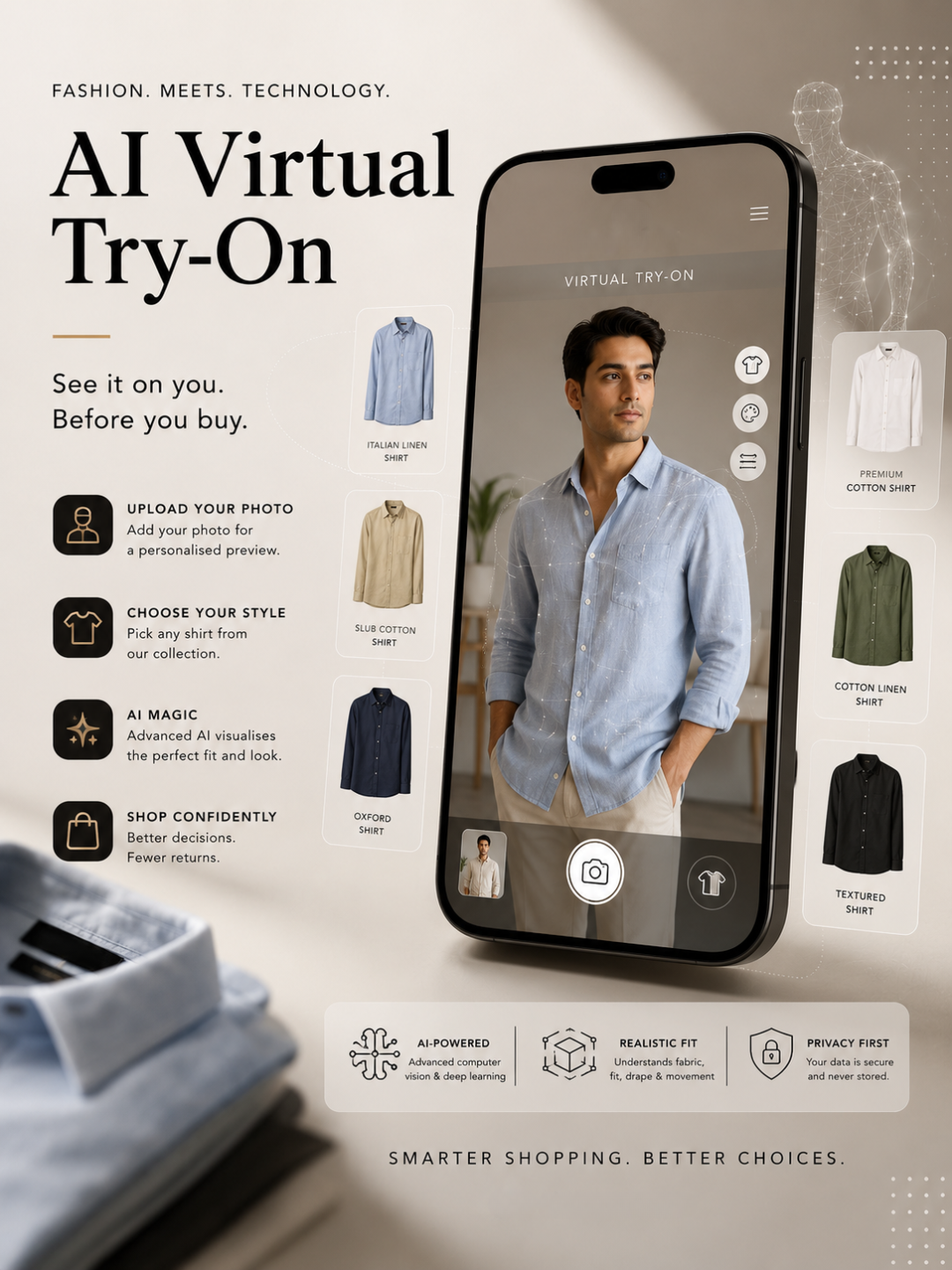 AI Virtual Try-On for Online Shopping: How Virtual Fitting Rooms Work