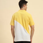 Premium Classic Fit Cotton Polo | Yellow & White