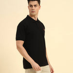 Premium Classic Fit Cotton Polo | Black