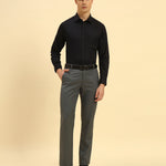 Slim Fit Stretch Blend Shirt | Navy Blue