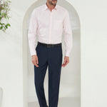 Classic Fit Check 100% Cotton Shirt | White & Pink