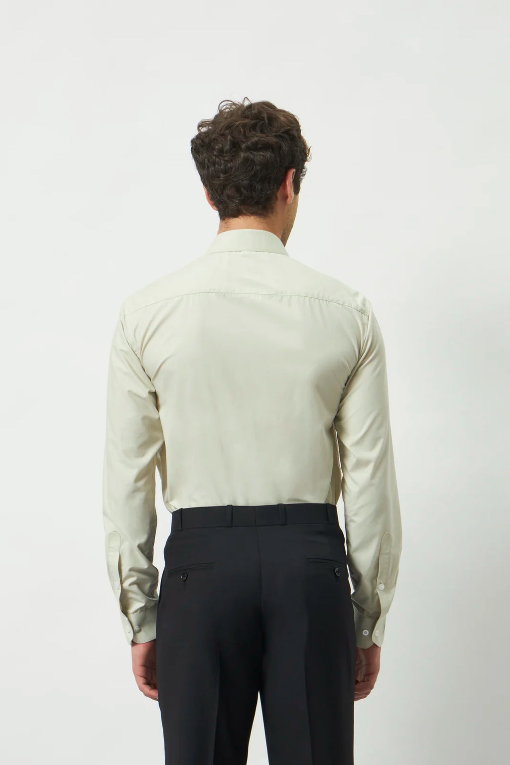 Classic Fit Cotton Blend Shirt | Pistachio