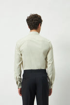 Classic Fit Cotton Blend Shirt | Pistachio