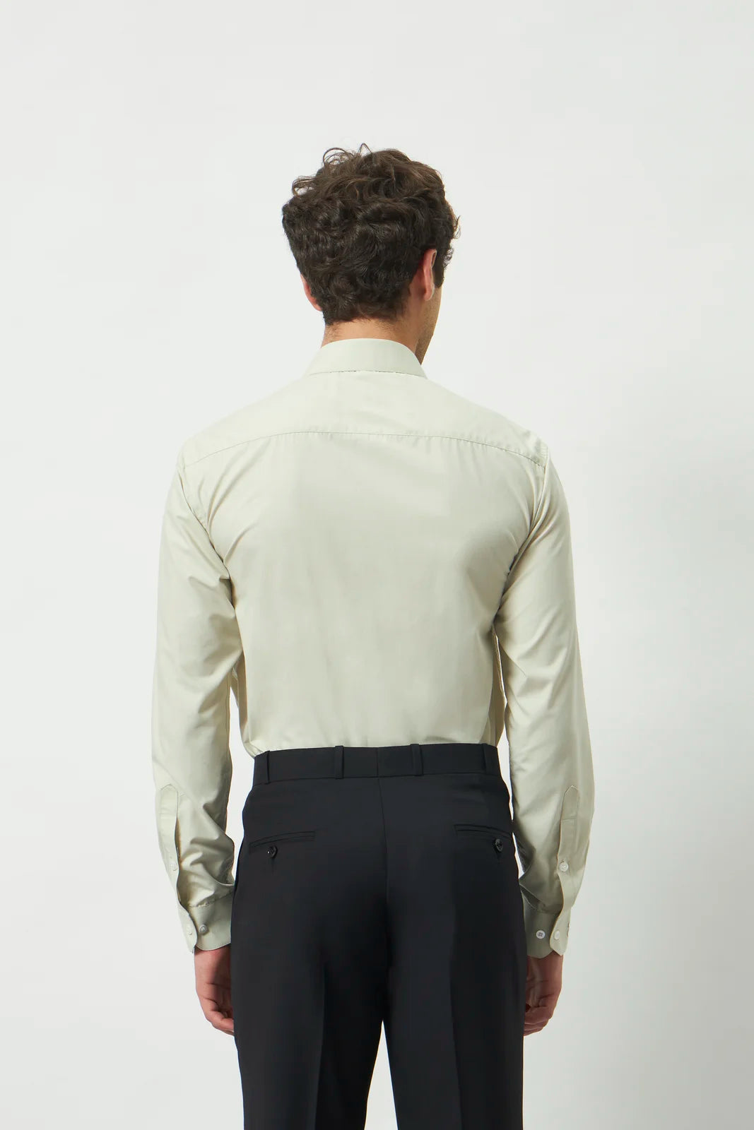 Classic Fit Cotton Blend Shirt | Pistachio