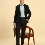 Classic Fit Corded Cotton-Blend Shirt | Sky Blue