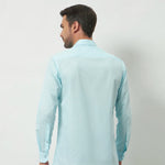 Classic Fit 100% Cotton Shirt | Sky Blue