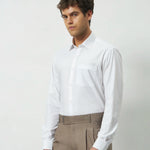 Classic Fit Bamboo Blend Shirt | White
