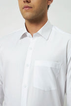 Classic Fit Bamboo Blend Shirt | White