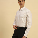 Classic Fit Oxford Cotton Shirt | White