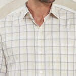 Classic Fit Check 100% Cotton Shirt | Yellow & Grey